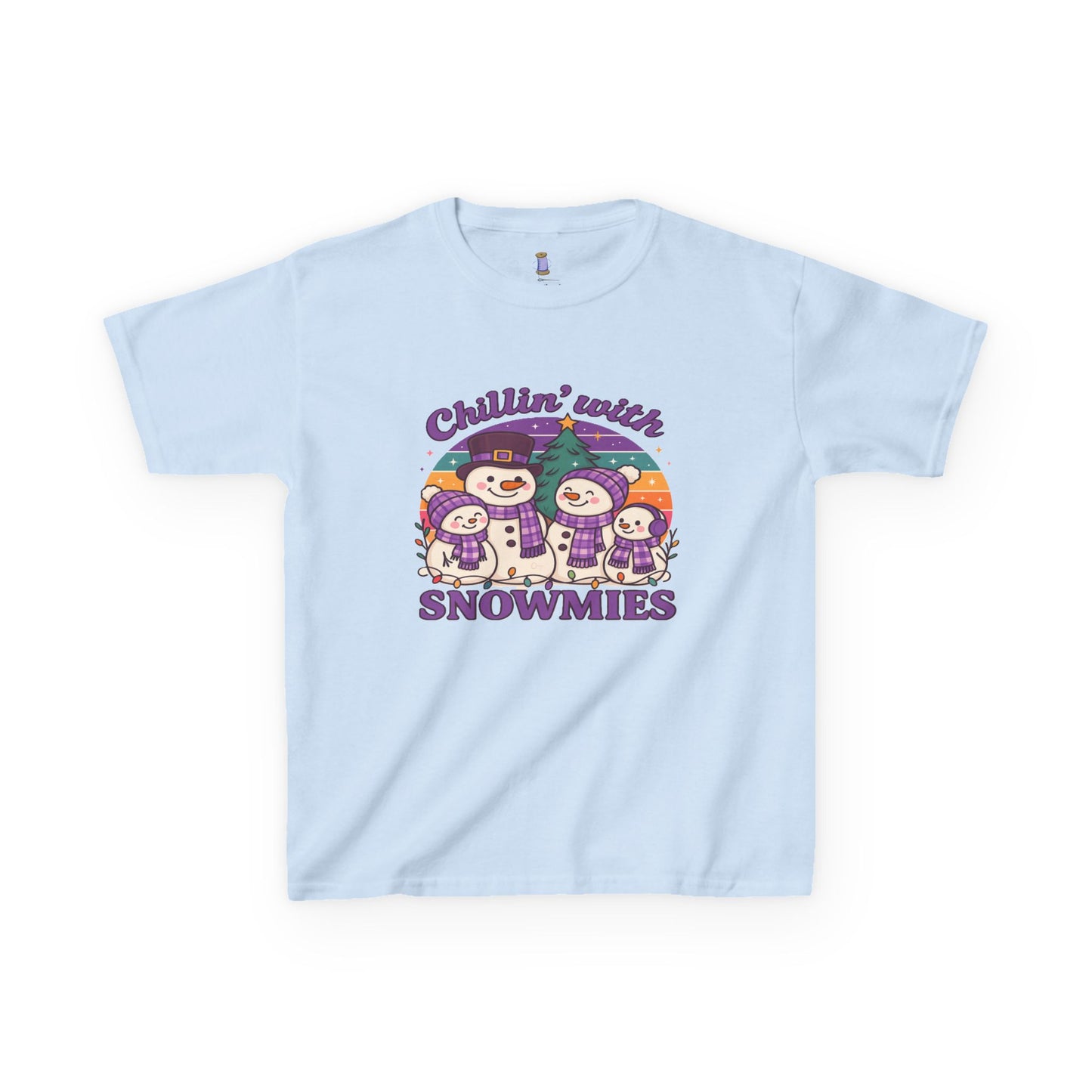 Kids Snowman Tee, Fun Winter T-Shirt, Holiday Gift for Kids, Christmas Apparel, Cute Snowmies Design, Cozy Cotton Tee