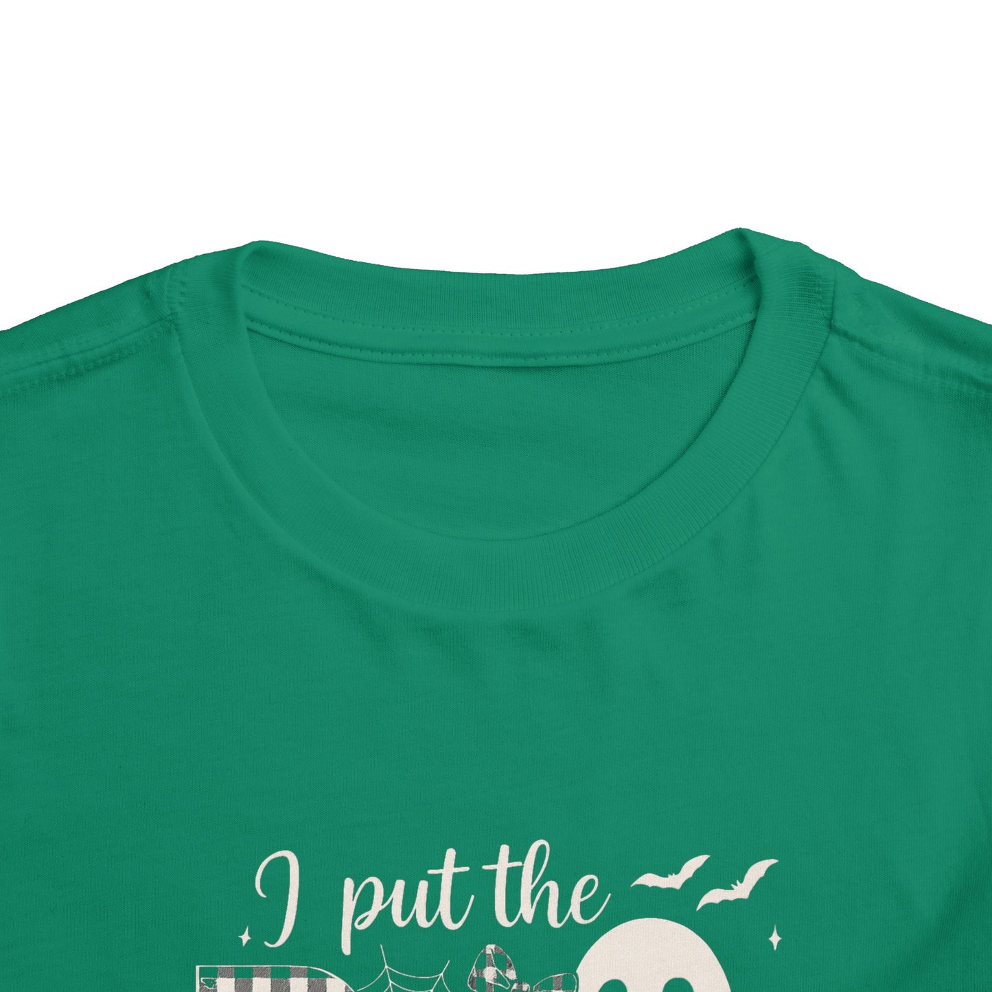 Boujee Halloween Toddler Tee: I Put the B in Boujee