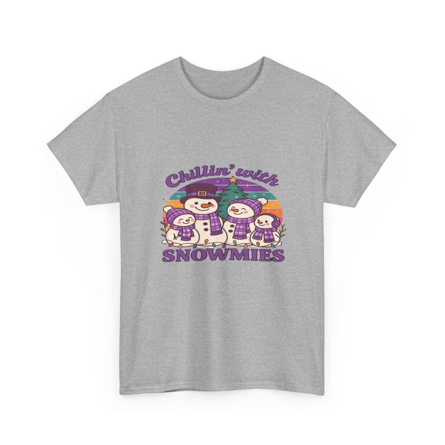 Snowman Tee - Chillin' with SNOWMIES