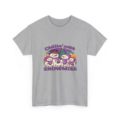 Snowman Tee - Chillin' with SNOWMIES