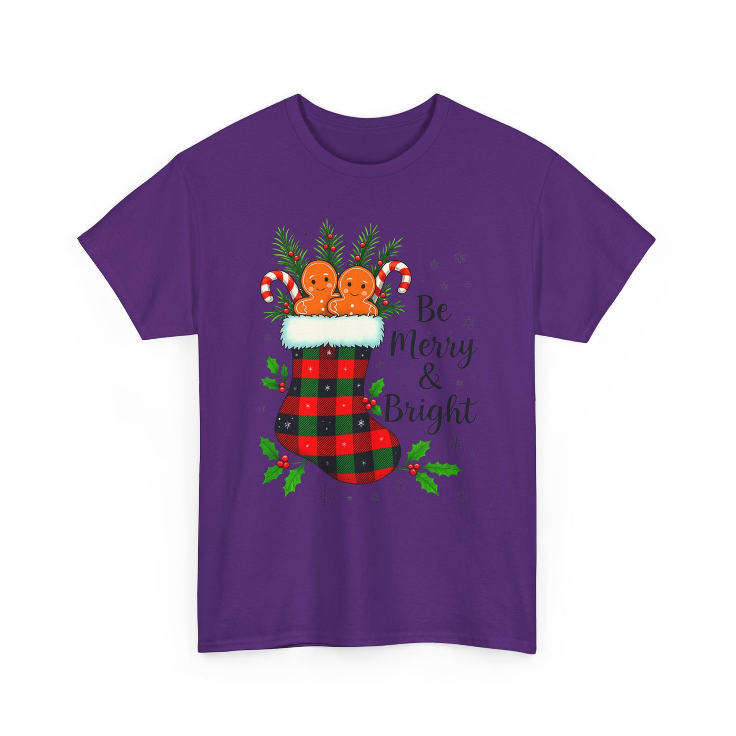 Christmas Plaid Stocking Tee
