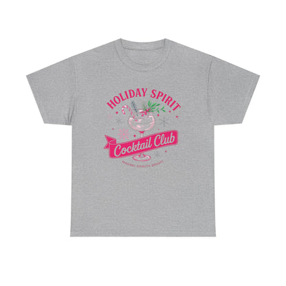 Holiday Spirit Cocktail Club Tee