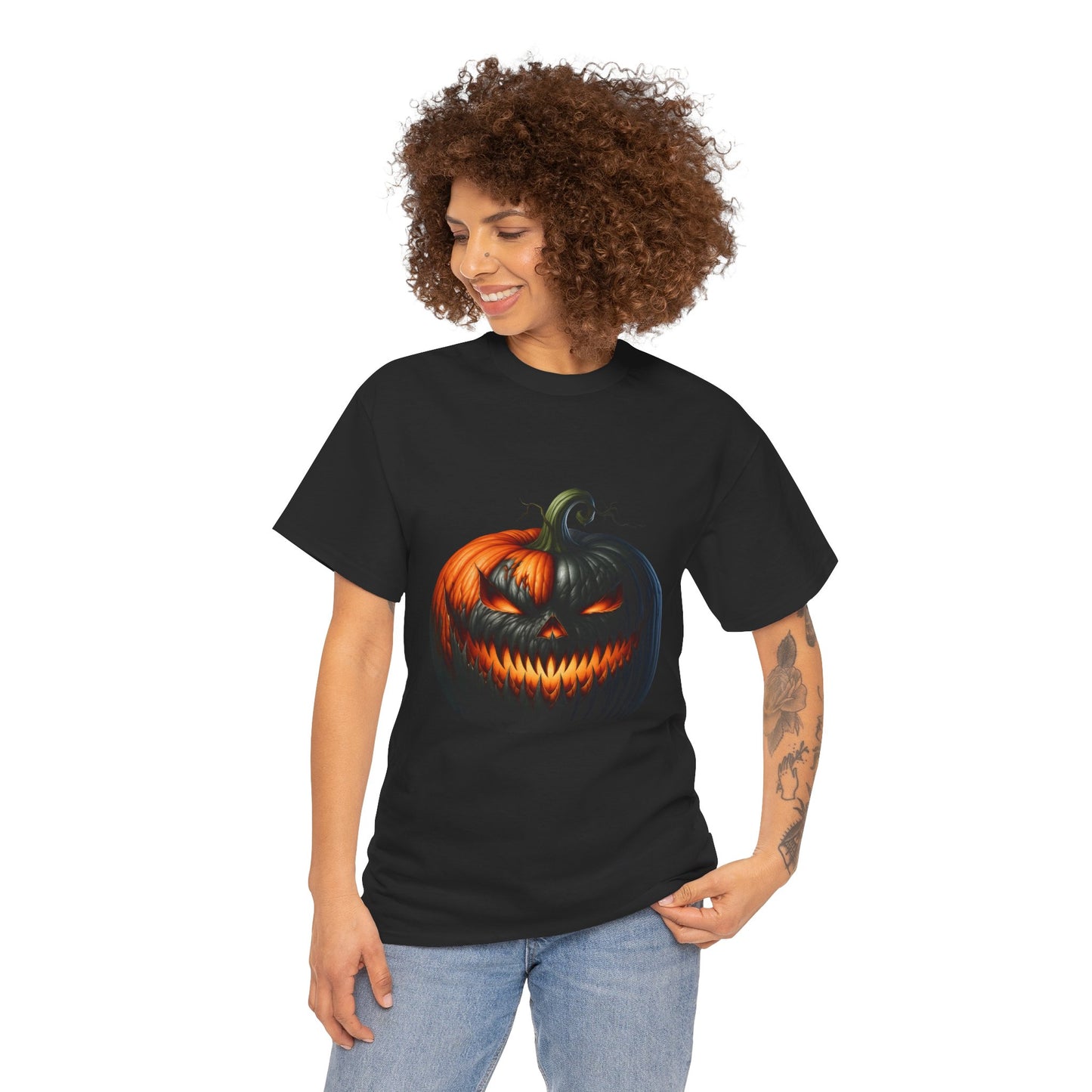 Sinister Pumpkin – Halloween Glow Tee