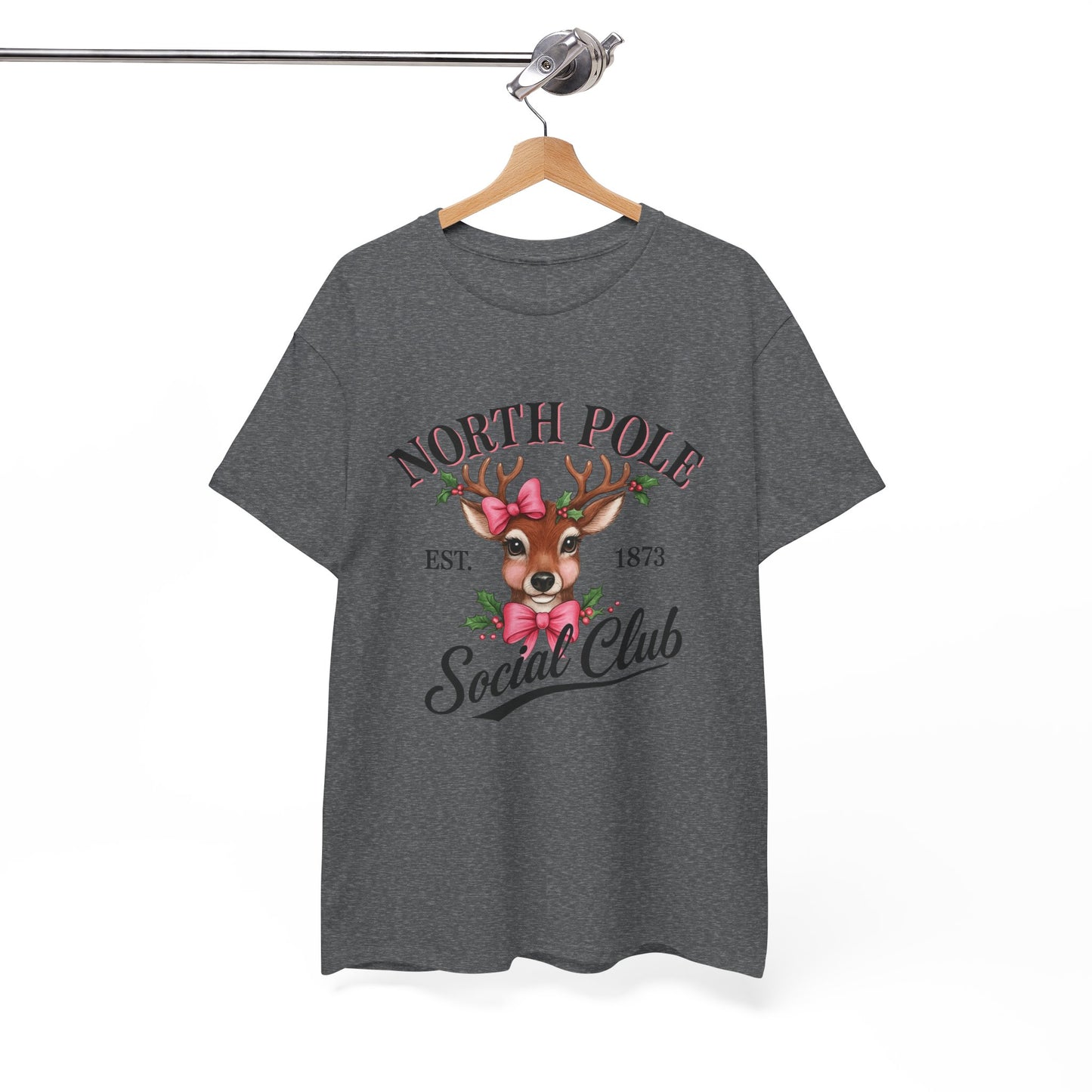 North Pole Social Club Reindeer Tee