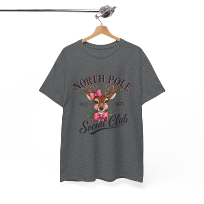 North Pole Social Club Reindeer Tee