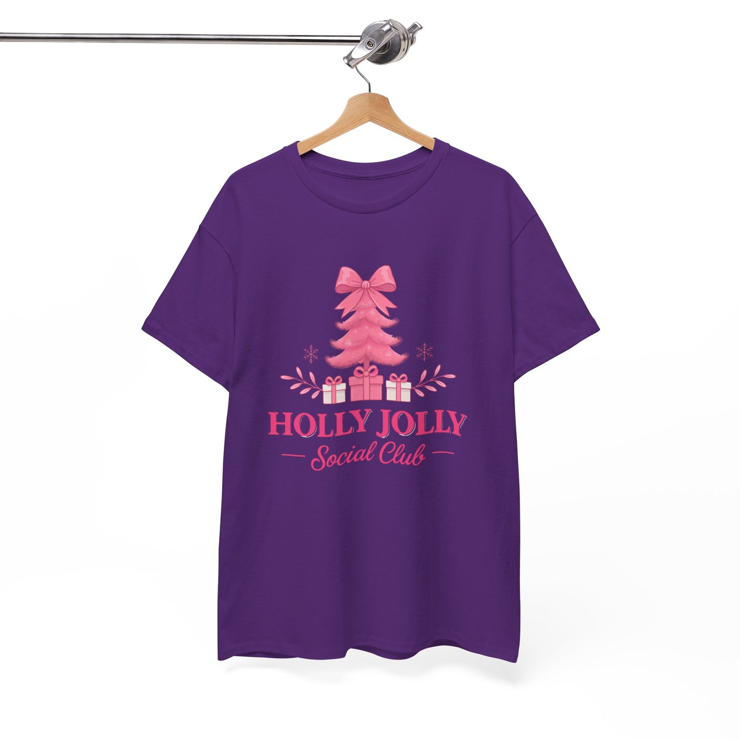 Holly Jolly Pink Tree Tee