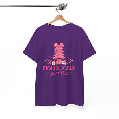 Holly Jolly Pink Tree Tee