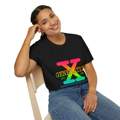 Retro Generation X T-Shirt | Vintage Style Tee, Unisex Gift, Nostalgia Apparel, 80s 90s Fashion, Graphic Tee