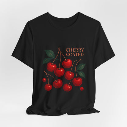 Cherry Coated Tee — Vintage Cherry Graphic T-Shirt