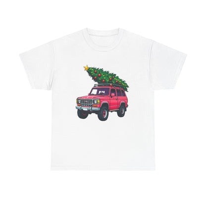Pink SUV Christmas Tree Tee