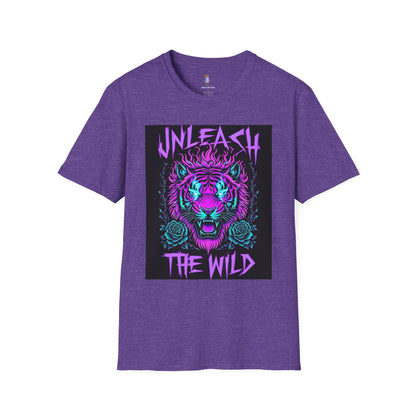 Unleash the Wild Graphic Tee | Cool Graphic Shirt, Unisex T-Shirt, Animal Lover Gift, Nature-Inspired Fashion, Festival Wear
