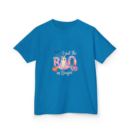 Boo-jee Halloween Tee - Rainbow Ghost & Pumpkins