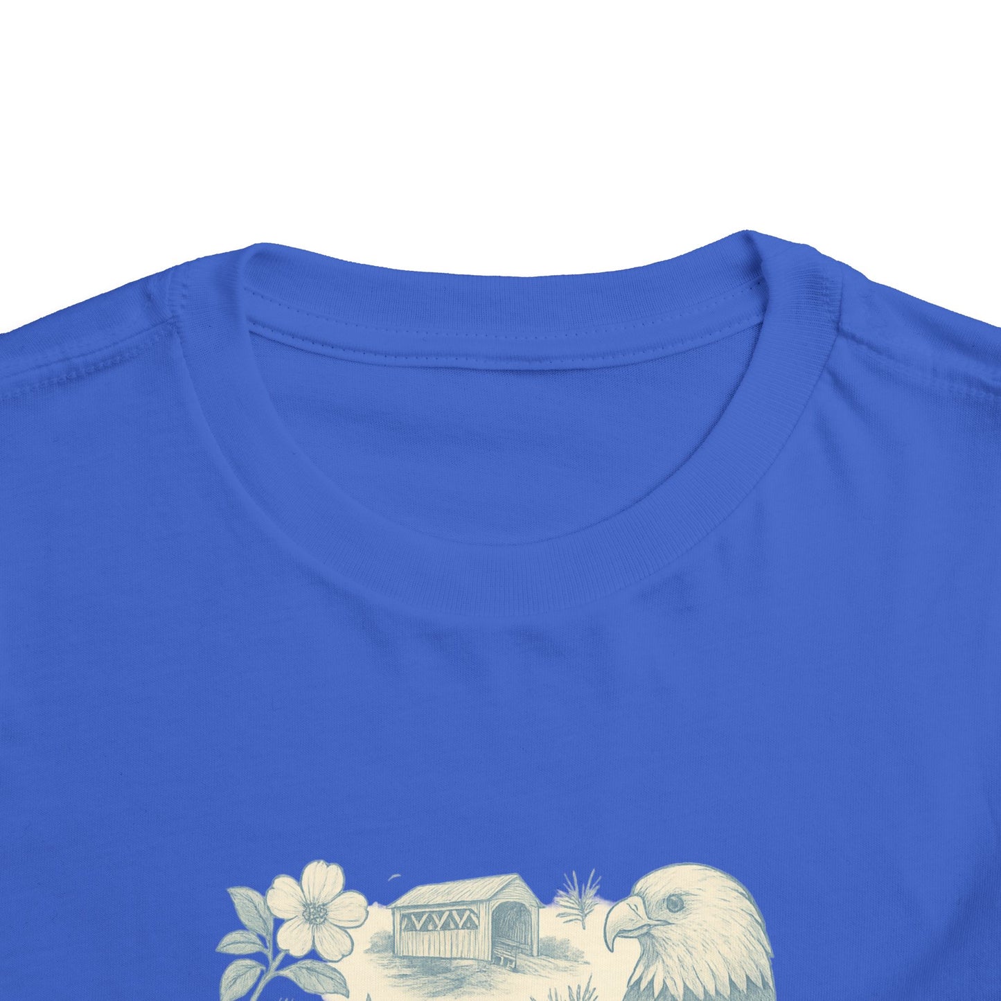Toddler Tee - NC Landmarks Vintage First in Flight Design