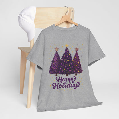 Christmas Tree Unisex Tee - Happy Holidays Design