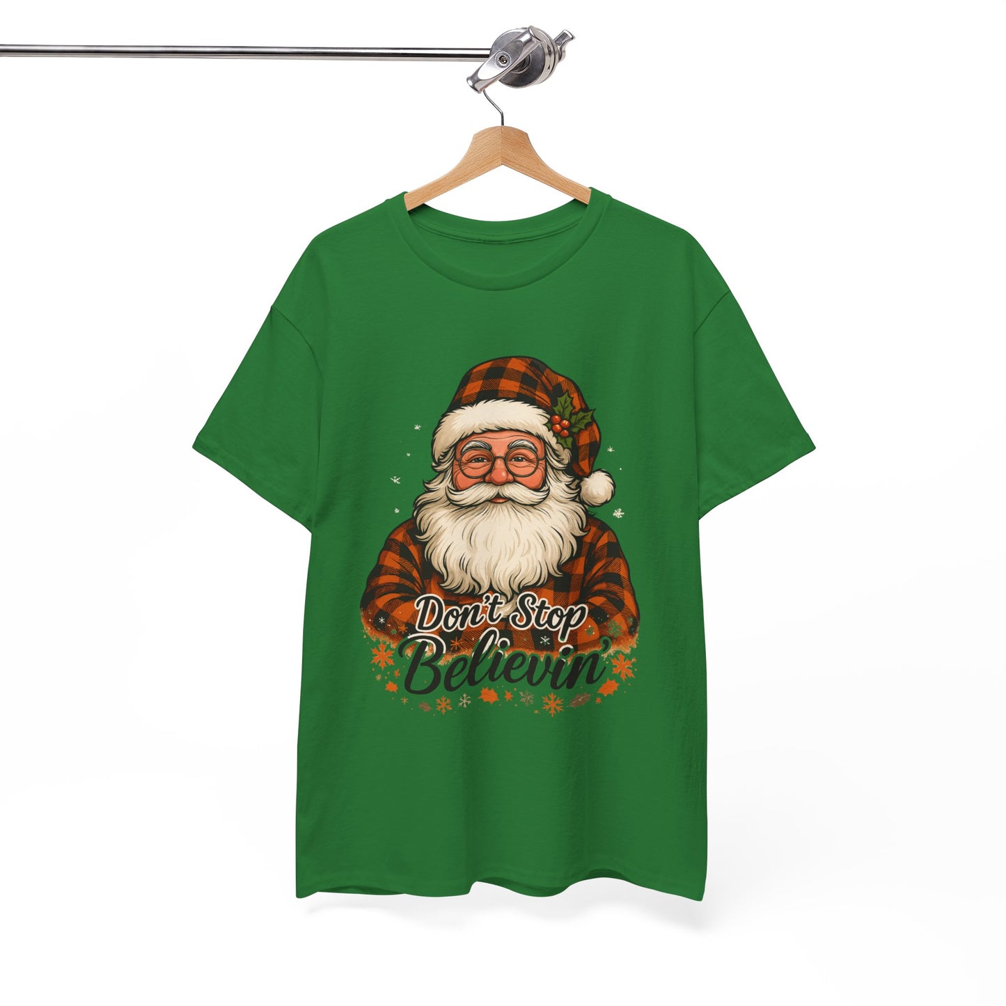 Santa Believes: Don't Stop Believin'  Tee