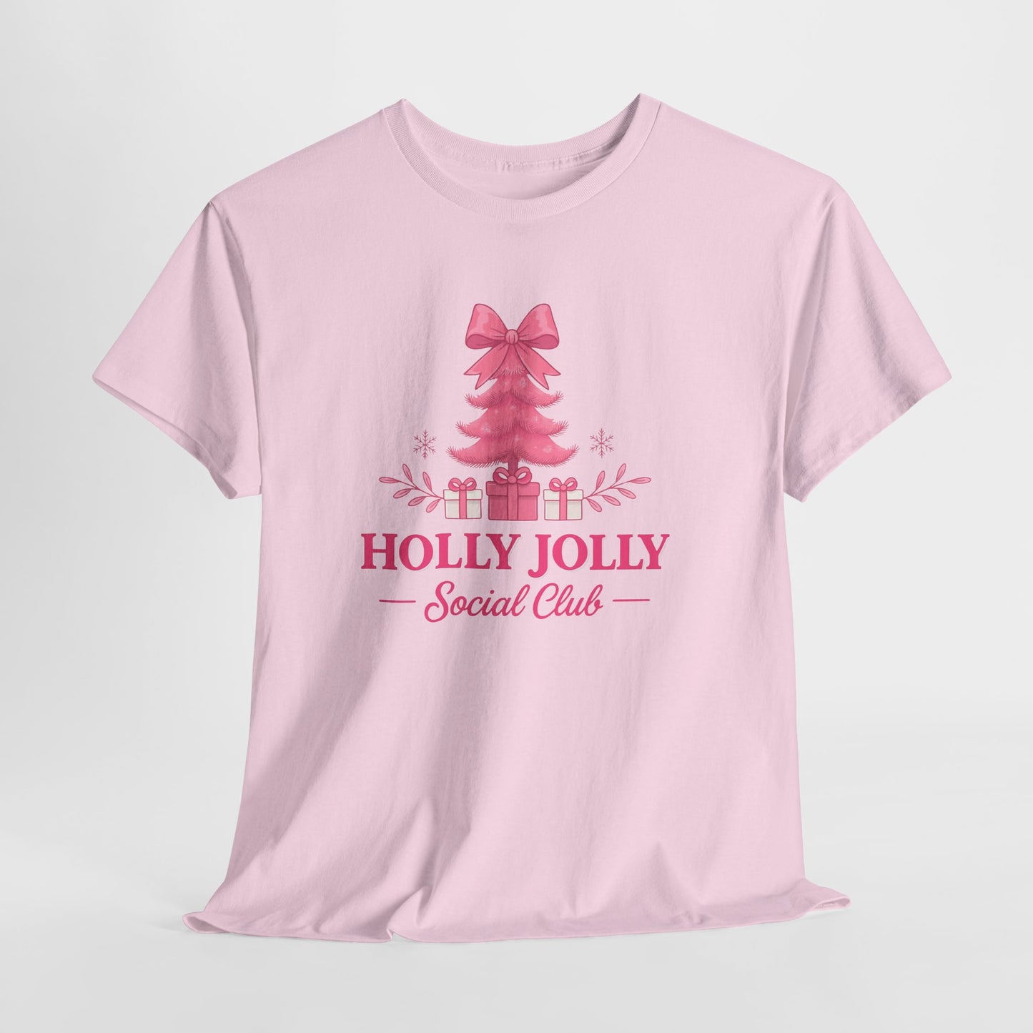 Holly Jolly Pink Tree Tee