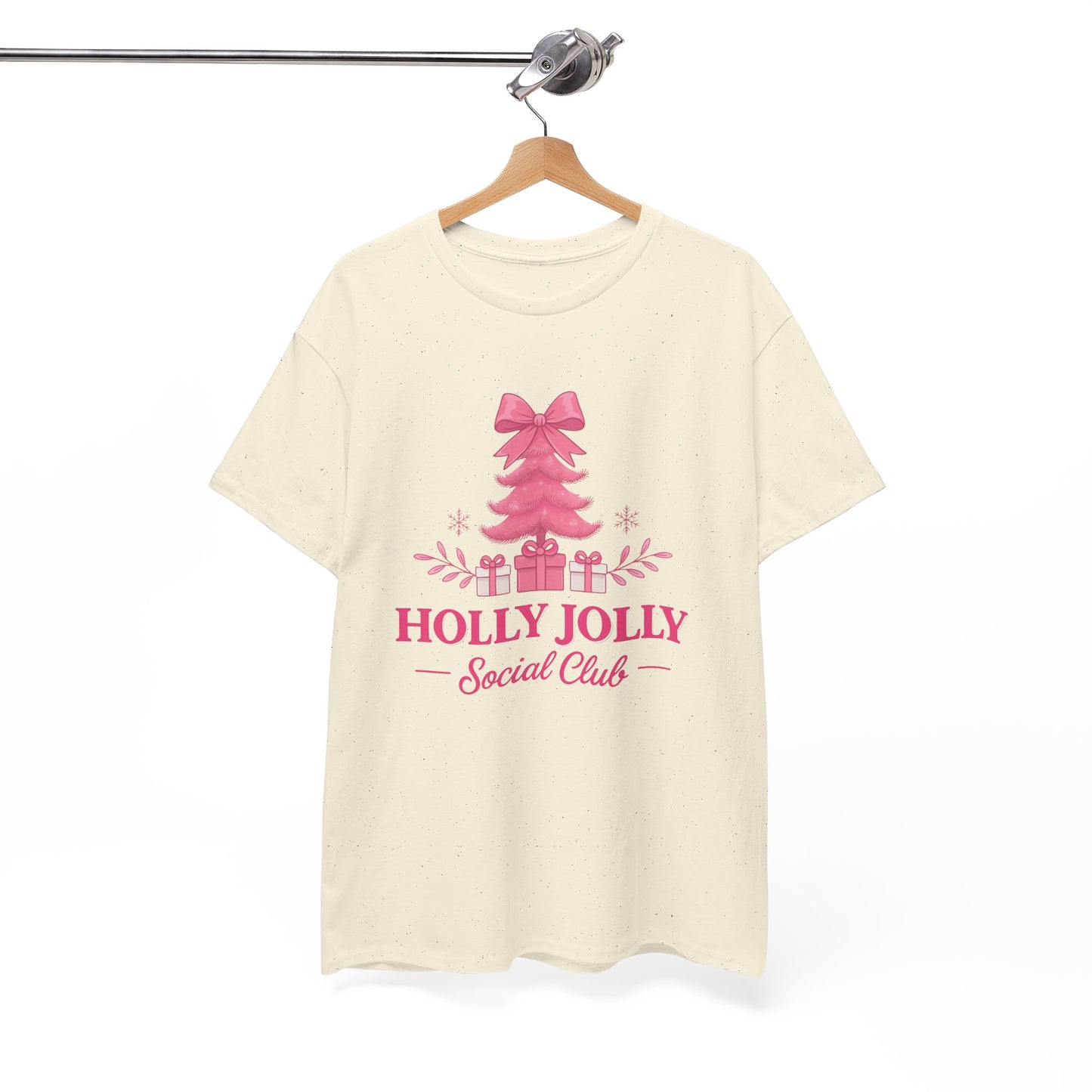 Holly Jolly Pink Tree Tee