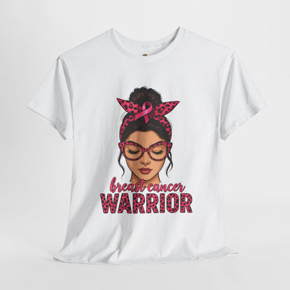 Breast Cancer Warrior Tee, Inspirational T-Shirt for Survivors, Supportive Gift for Cancer Awareness Events, Unisex Cotton Top, [...]