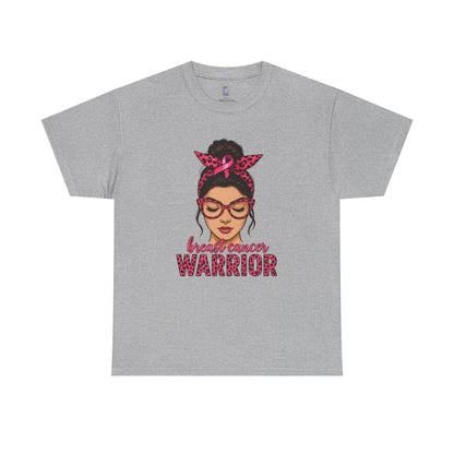Breast Cancer Warrior Tee, Inspirational T-Shirt for Survivors, Supportive Gift for Cancer Awareness Events, Unisex Cotton Top, [...]