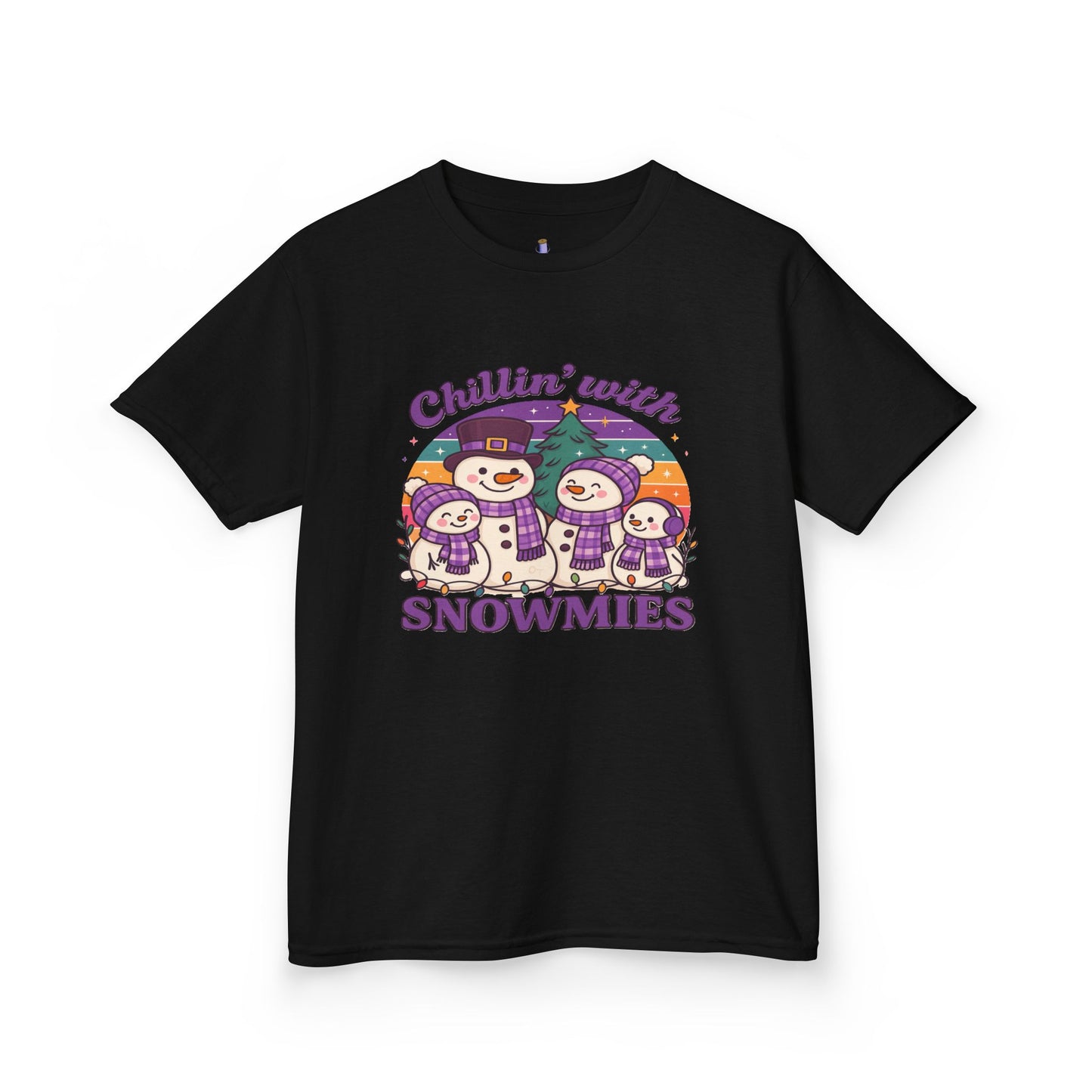 Kids Snowman Tee, Fun Winter T-Shirt, Holiday Gift for Kids, Christmas Apparel, Cute Snowmies Design, Cozy Cotton Tee