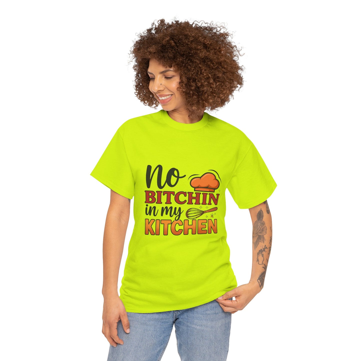 Retro Kitchen Unisex Tee | No Bitchin' in My Kitchen