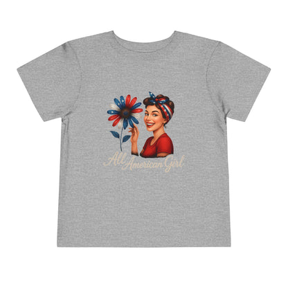 All American Girl – Vintage Floral Tee