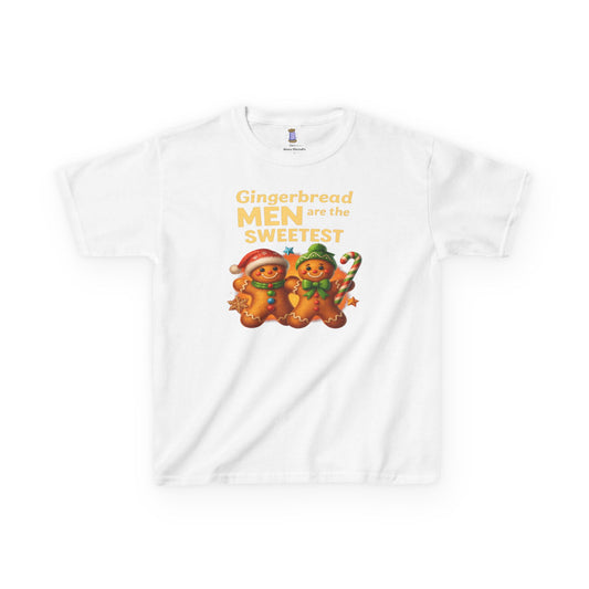 Gingerbread Men Kids Tee, Festive Holiday Shirt, Cute Christmas Outfit, Sweet Treat Apparel, Winter Celebration Wear, Kid's Holiday Gift