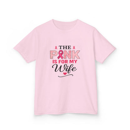 Pink Ribbon Wife Support Tee - Breast Cancer Awareness