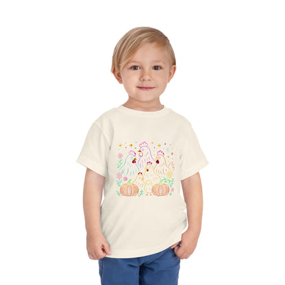 Chicken & Pumpkins Toddler Christmas Tee