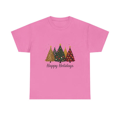 Happy Holidays Trees Tee