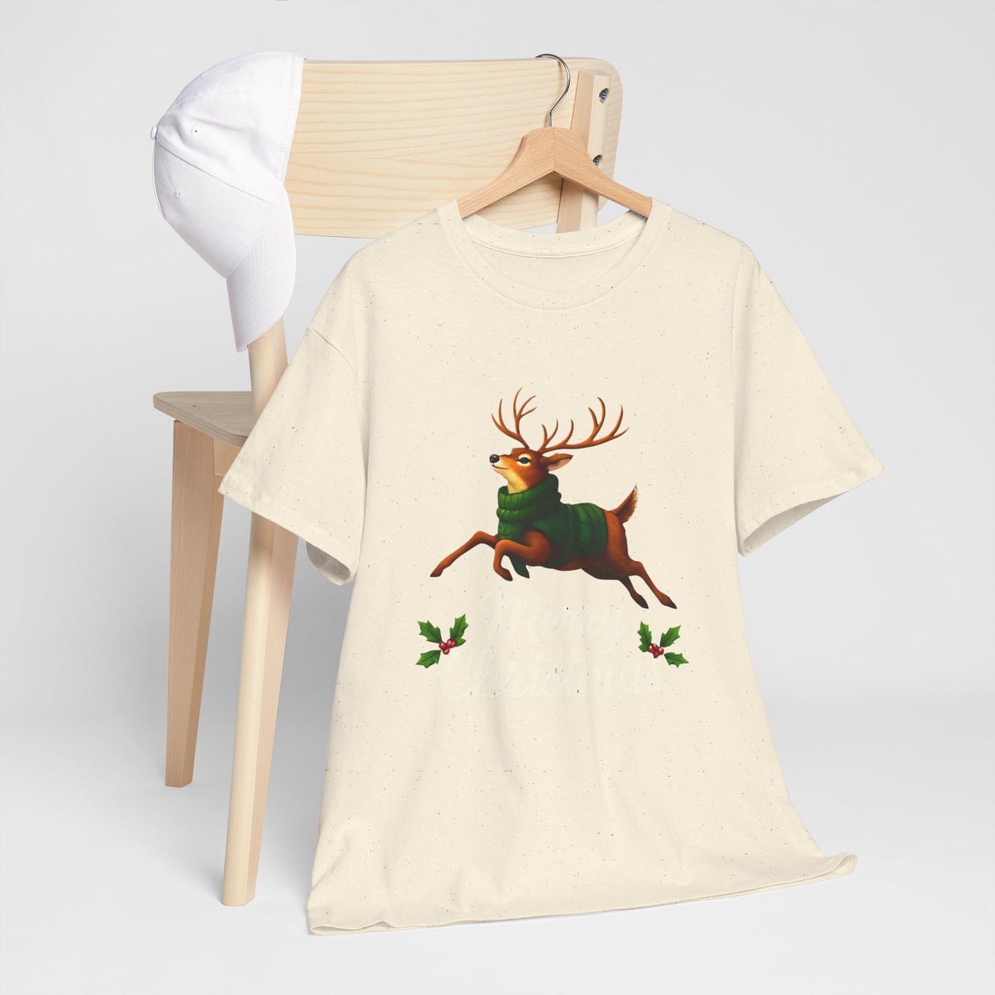 Merry Christmas Reindeer Tee