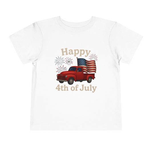 4th of July Truck Tee - Happy Independence Day!