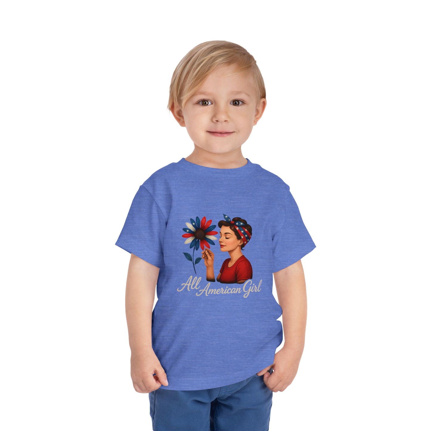 All American Girl Toddler Tee