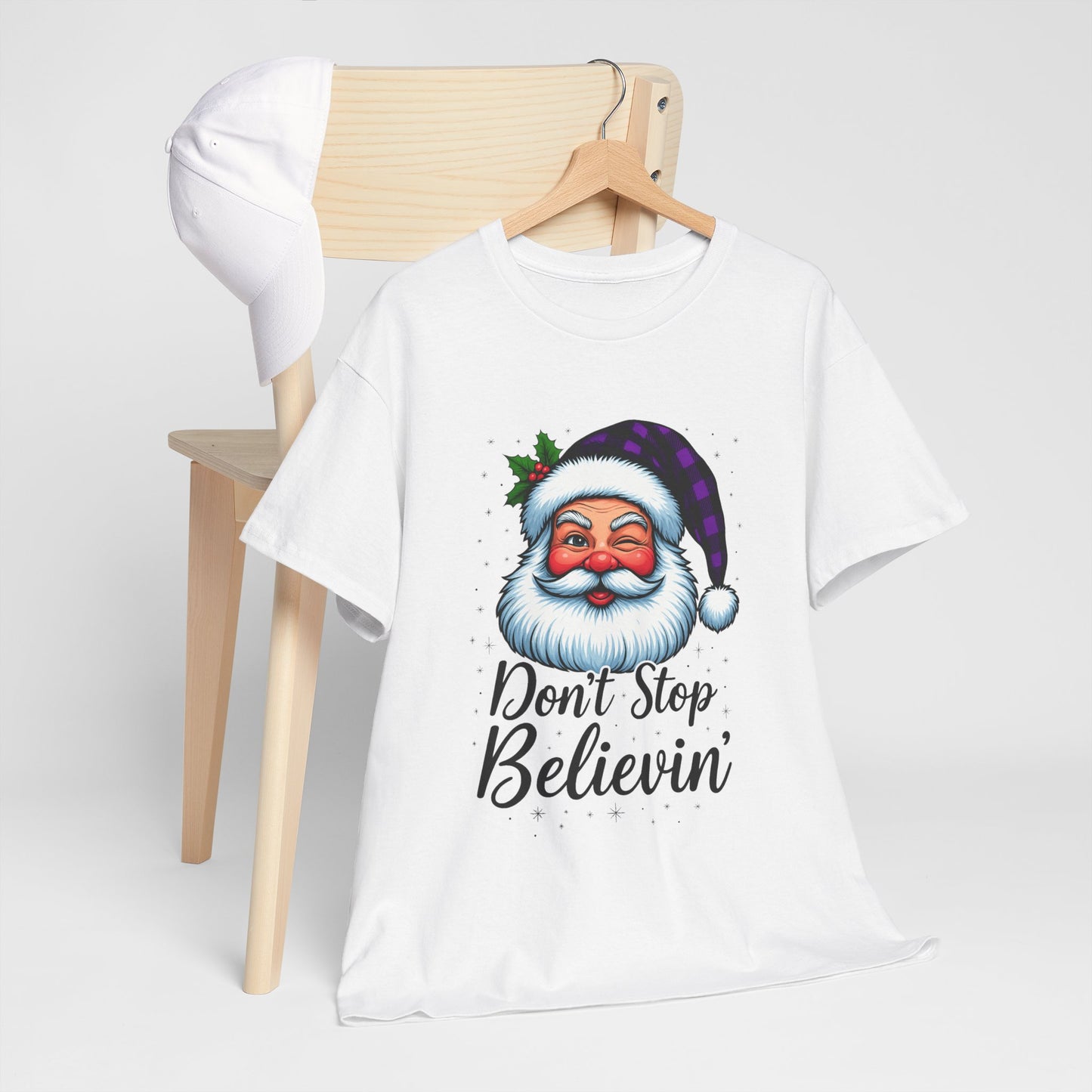 Santa's Hope: Don't Stop Believin' Holiday Tee