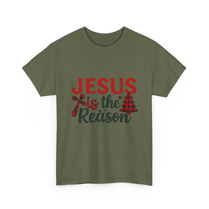 Jesus is the Reason Christmas Tee - Faith-Based Holiday Gift