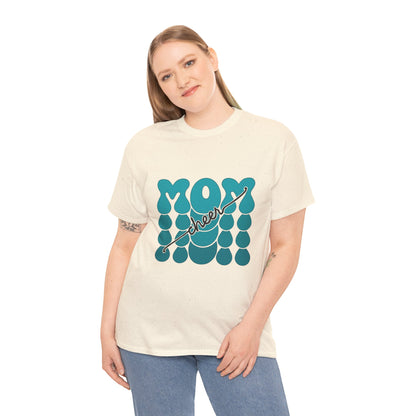 MOM Cheer – Turquoise Spirit Tee