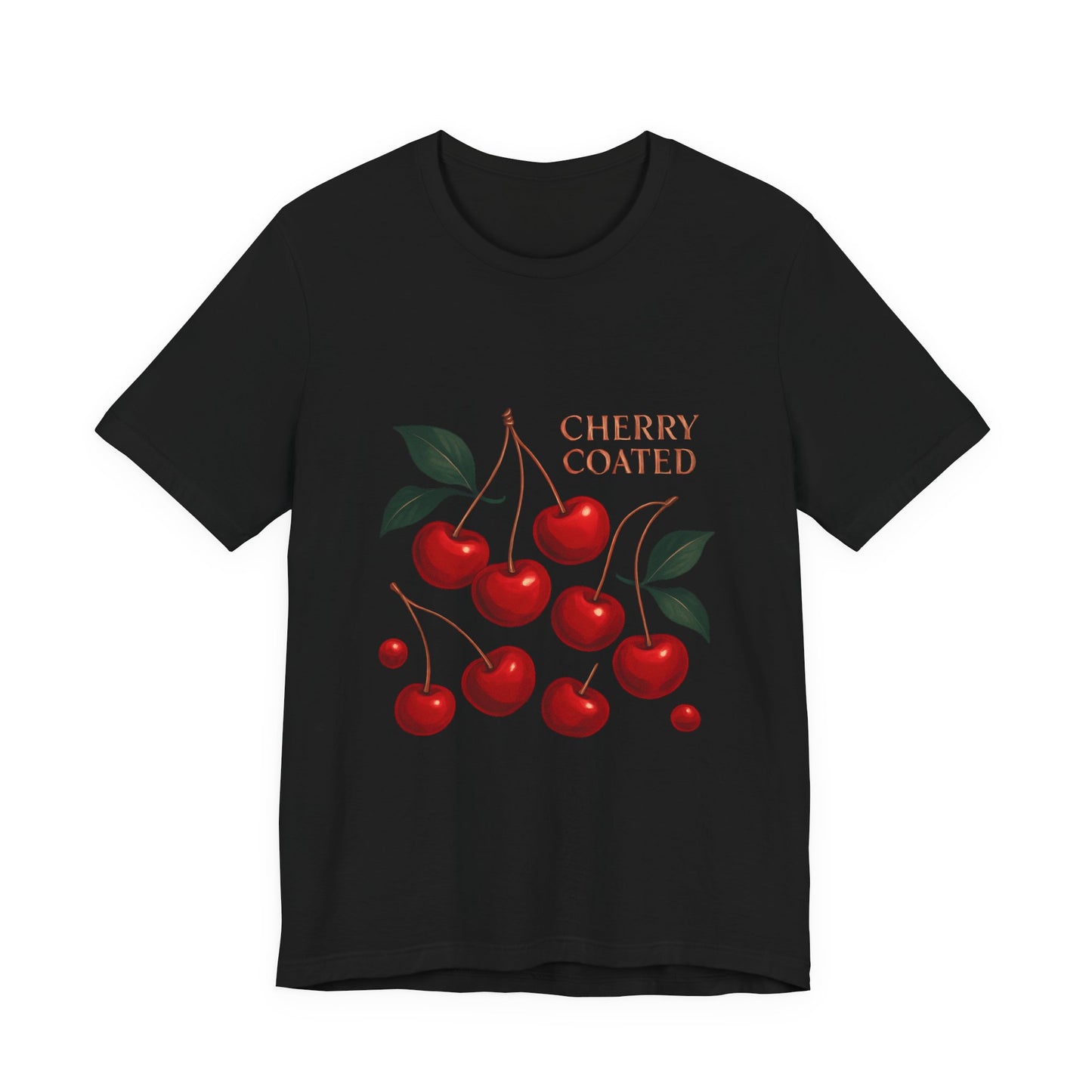 Cherry Coated Tee — Vintage Cherry Graphic T-Shirt