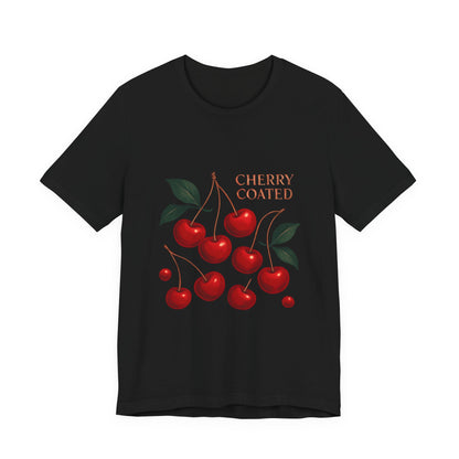 Cherry Coated Tee — Vintage Cherry Graphic T-Shirt