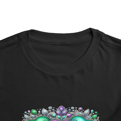 Toddler Tee Live Laugh Love Floral Design