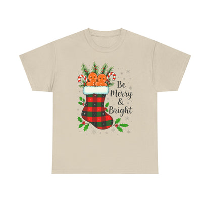 Christmas Plaid Stocking Tee