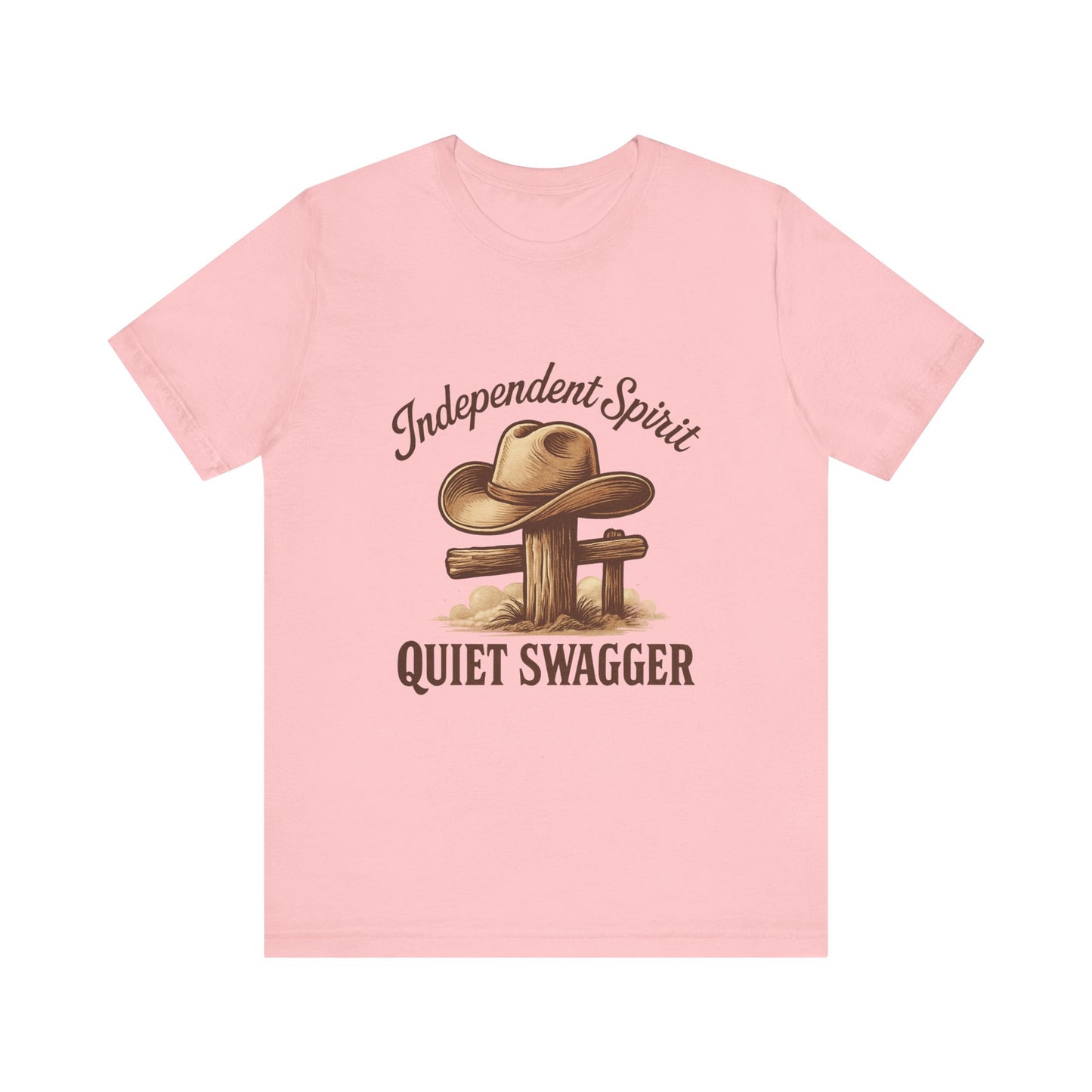Quiet Swagger Cowboy Tee — Independent Spirit Western T-Shirt
