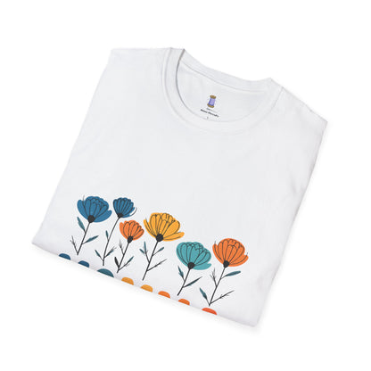 Momma Floral Softstyle T-Shirt | Perfect for Mother's Day, Gifts for Moms, Casual Wear, Spring Fashion, Family Gatherings