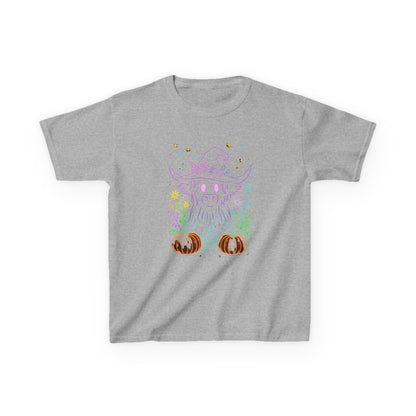 Halloween Highland Cow Tee - Spooky & Cute Kids Shirt