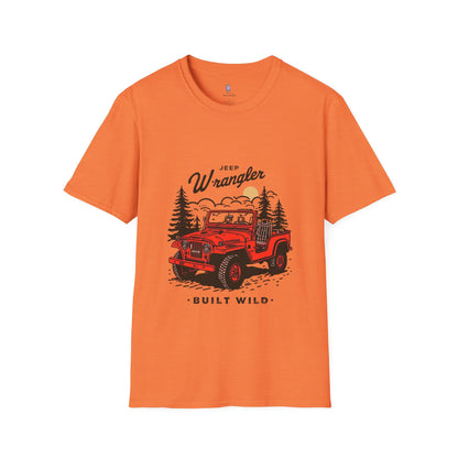 Jeep Wrangler Adventure Tee, Summer T-Shirt, Outdoor Enthusiast Gift, Camping Shirt, Road Trip Apparel, Vintage Jeep Design