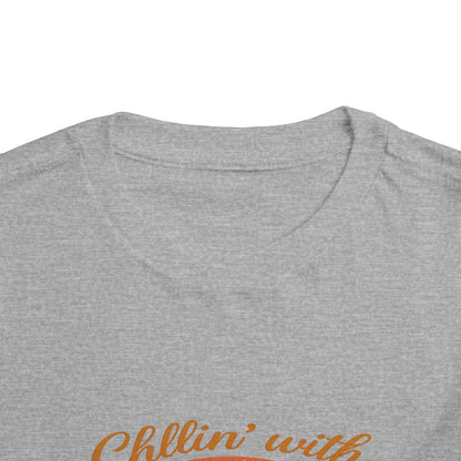Chillin' With Snowmies Toddler Christmas Tee