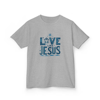 Love Like Jesus Christmas Dinosaur Tee