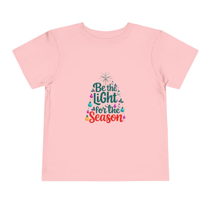 Be the Light Toddler Christmas Tee