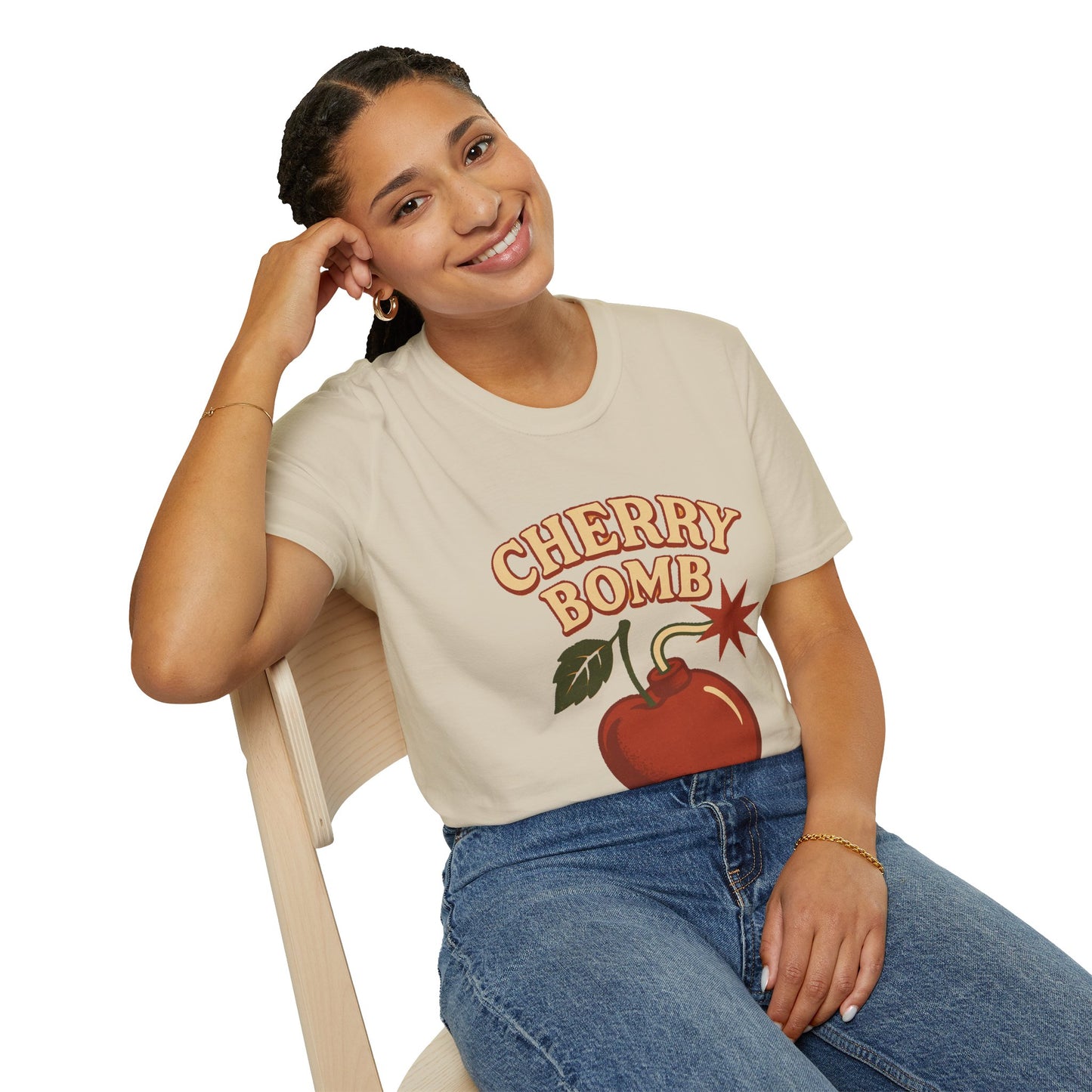 Cherry Bomb Soft Style T-Shirt for Women