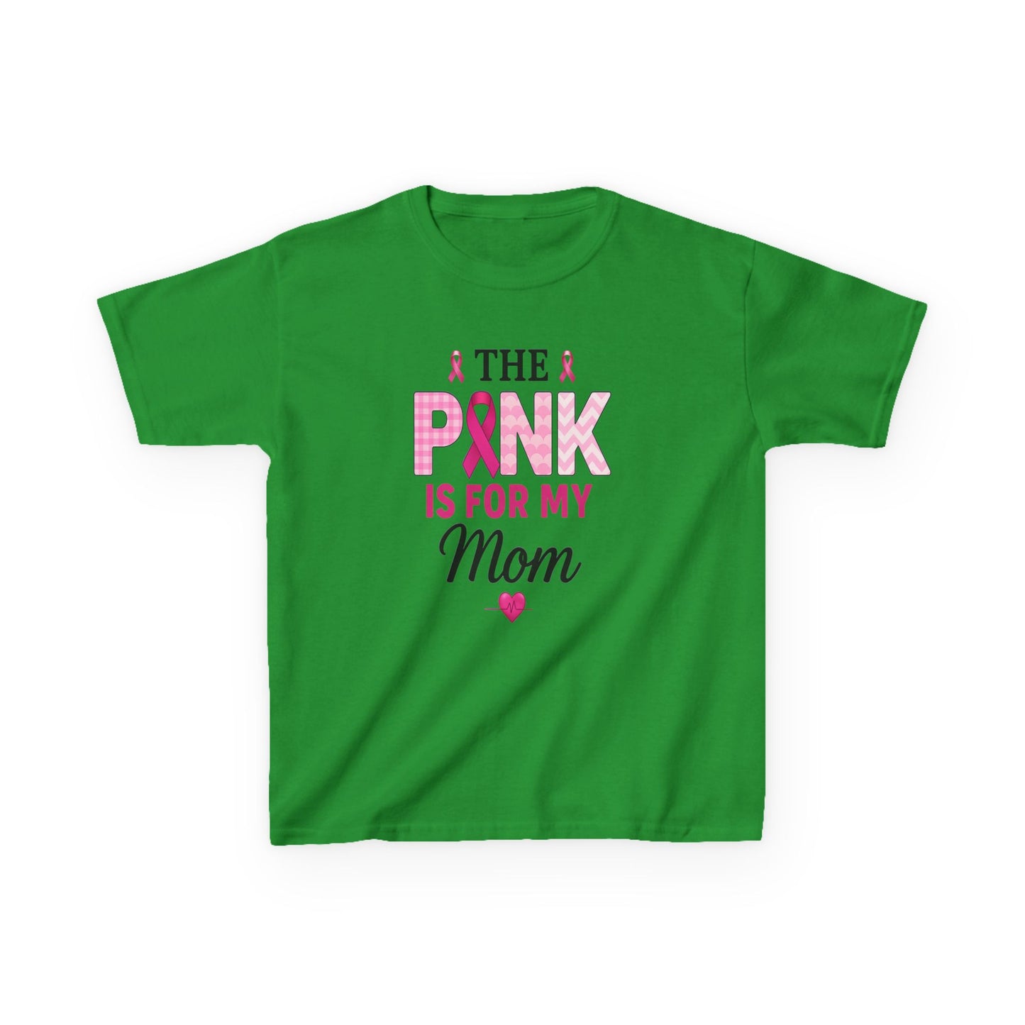 Pink is for Mom: Breast Cancer Awareness Christmas Tee