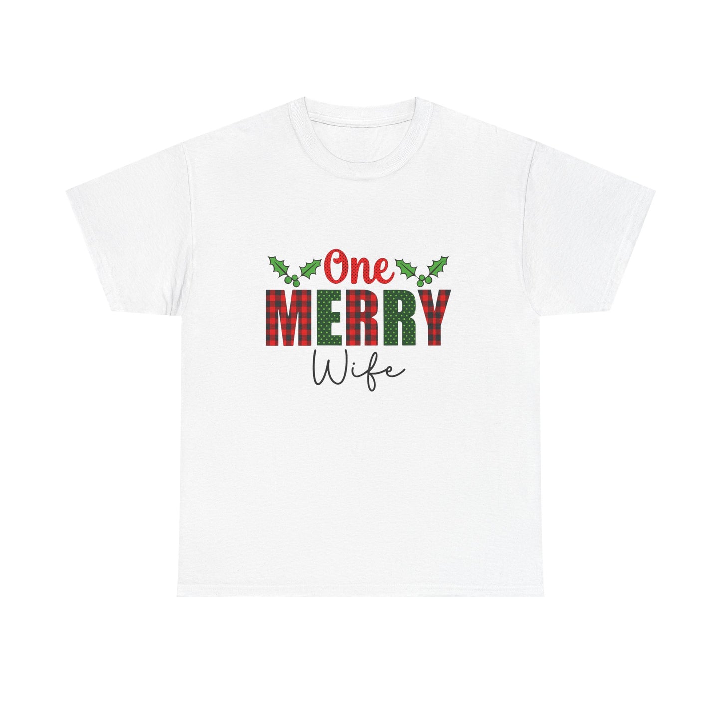 One Merry Wife Christmas Tee